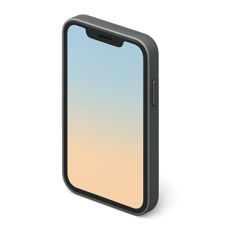 Thiings-Illustration eines Smartphones.